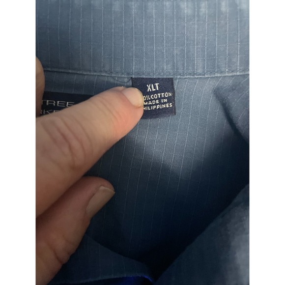 Roundtree Yorke Outdoors  Shirt Mens XLT  Button Down Short Sleeve - Picture 7 of 7